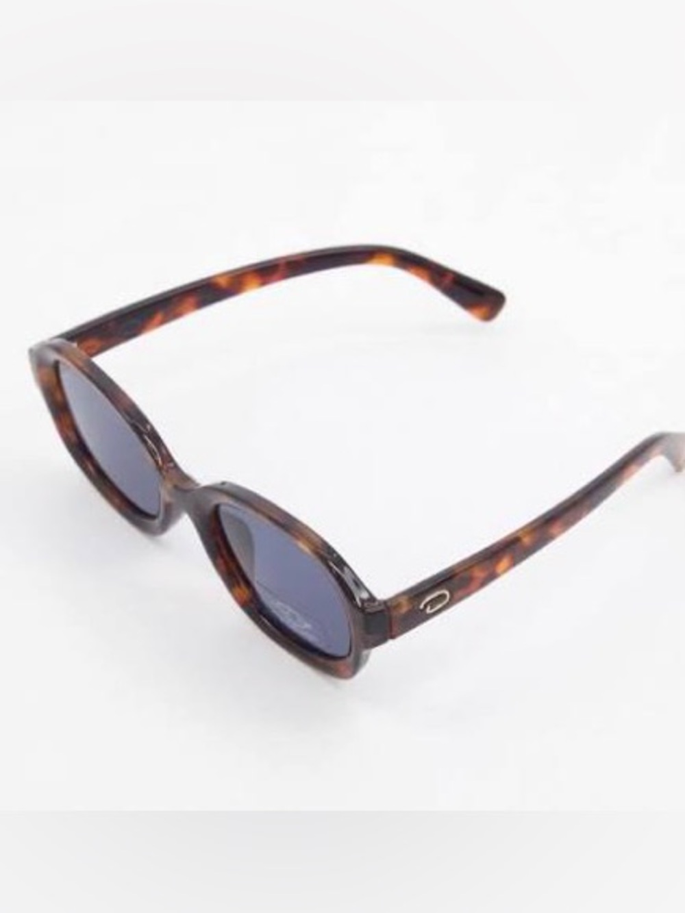 Oscar de la Renta Retro Tortoiseshell Sunglasses - Brown/Black Frame Vintage